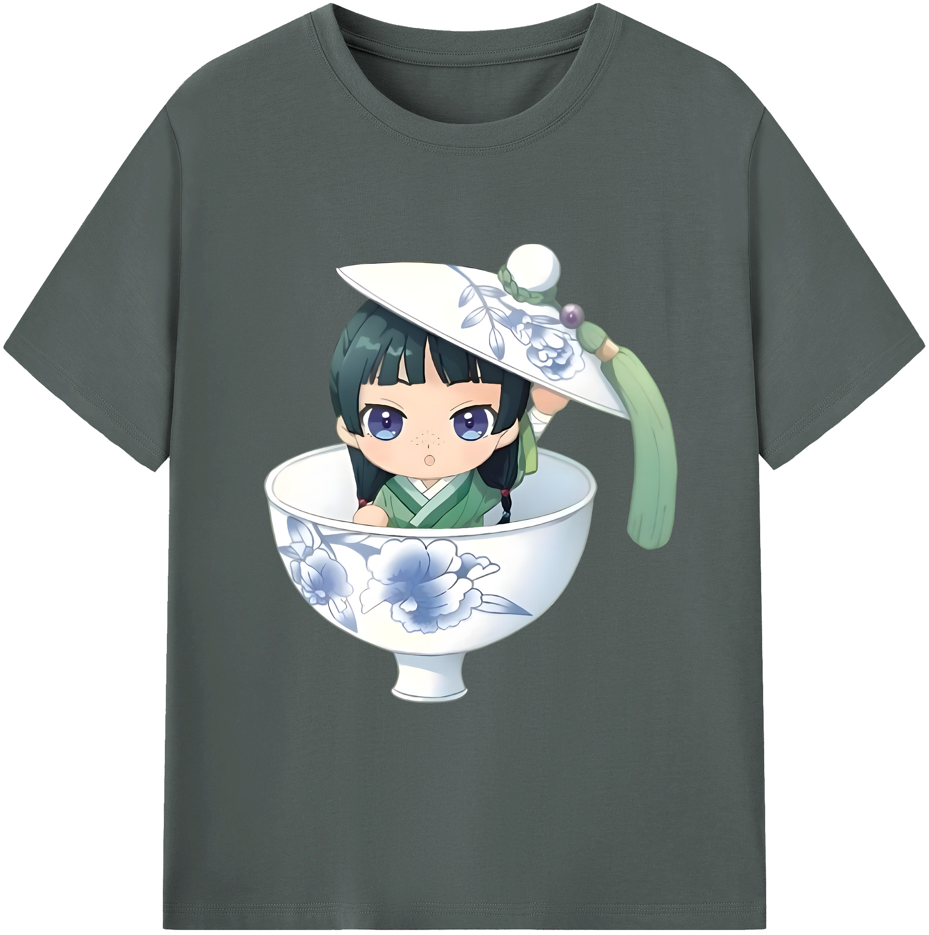（画像用） 薬屋のひとりごと The Apothecary Diaries 綿100％ メンズ半袖Tシャツ｜肌触りやわらか＆通気性